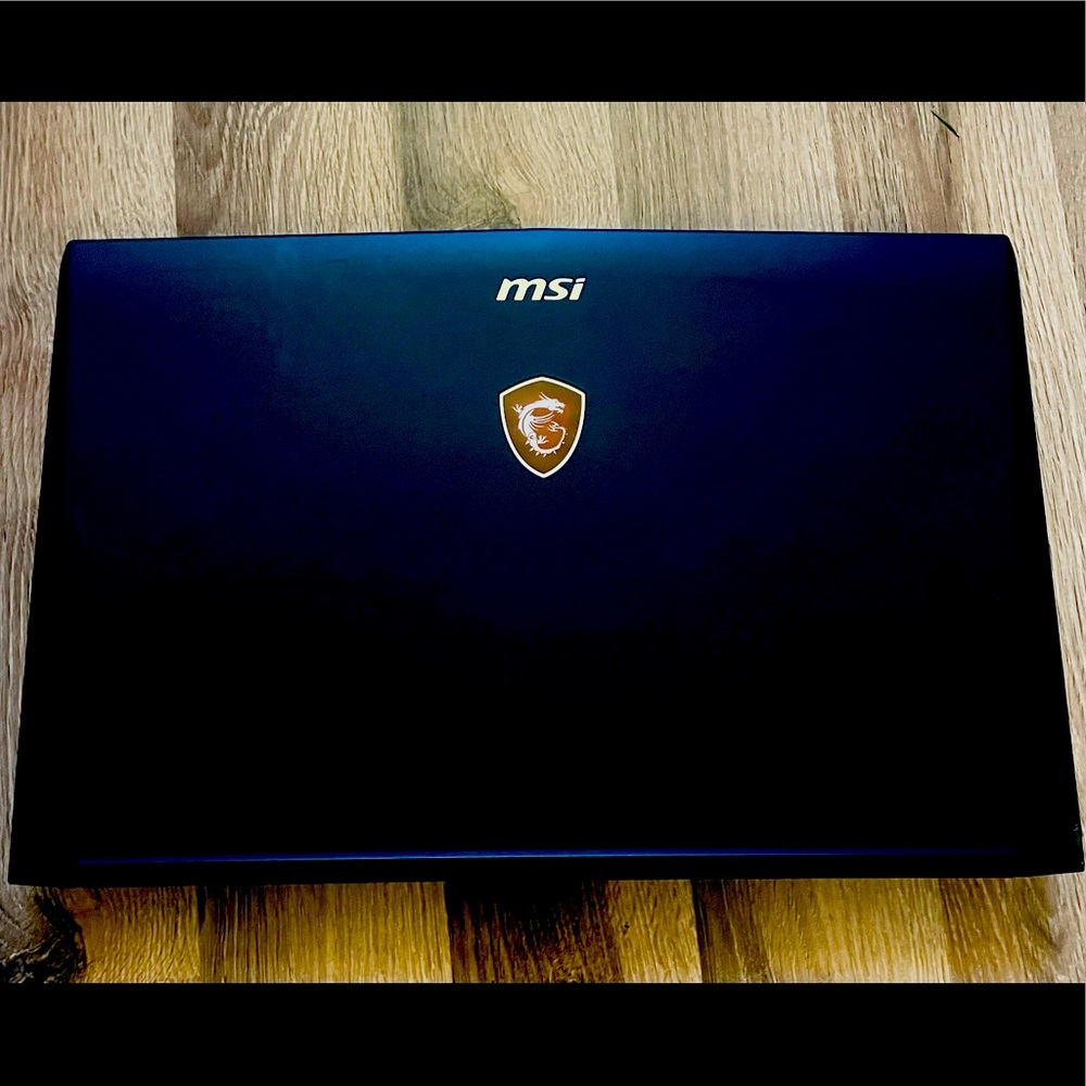 MSI gaming laptop; like new condition; GL62M RDX